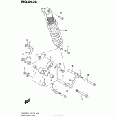 Схема узла: Рычаг прогрессии (Dr650Sel6 E33) для Suzuki DR650 DR650SE