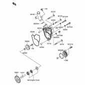 Схема вузла: Водяний насос Suzuki RM-Z250