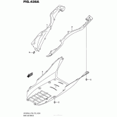 Схема узла: Нижние молдинги (Юбки) для Suzuki UH200 Burgman