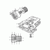 Схема узла: Поддон картера для Suzuki GS1000