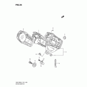 Схема узла: Спидометр для Suzuki GSX-R600