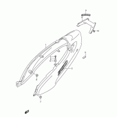 Схема вузла: Бічні панелі (Model k3) для Suzuki GSX750 Katana