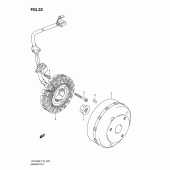 Схема узла: Статор & Ротор для Suzuki UX150 Sixteen