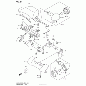 Схема узла: Turnsignal Lamp (Vl800L3 E33) для Suzuki VL800 Boulevard C50T