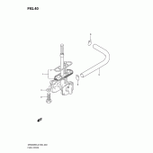 Схема вузла: Паливний кран Suzuki DR200 DR200SE