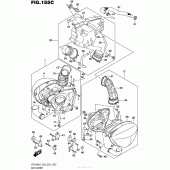 Схема вузла: Повітряний фільтр (Vzr1800Bzl7 E28) для Suzuki VZR1800 Boulevard M109R BOSS