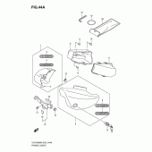 Схема вузла: Бічні панелі (Vlr1800k9/ufk9) для Suzuki VLR1800 Intruder C1800R/ Boulevard C109R