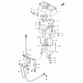 Схема узла: Спидометр для Suzuki DR350