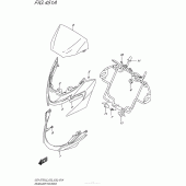 Схема узла: Кожух фары для Suzuki GSX-S750