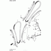 Схема узла: Цепь ГРМ & Натяжитель & Успокоитель для Suzuki VL1500 Boulevard C90 B.O.S.S