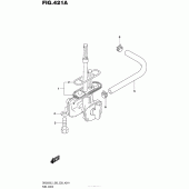 Схема вузла: Fuel Cock (Dr200Sl5 E03) для Suzuki DR200 DR200S