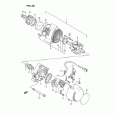 Схема вузла: Генератор для Suzuki GSX1100
