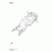 Схема узла: Заднее крыло для Suzuki GSX1250