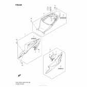 Схема узла: Боковые панели для Suzuki GSX-R750