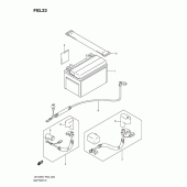 Схема вузла: Акумулятор для Suzuki UH125 Burgman