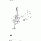 Схема узла: Топливный кран для Suzuki DR-Z125 DR-Z125