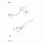 Схема узла: Подставка (Dr200sel1 e6) для Suzuki DR200 DR200SE