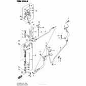 Схема узла: Задний тормозной цилиндр для Suzuki VL1500 Boulevard C90 B.O.S.S