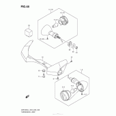 Схема вузла: Turnsignal Lamp (Vzr1800L4 E03) для Suzuki VZR1800 Boulevard M109R