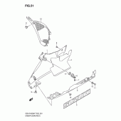 Схема вузла: Нижній обтічник (Model k7) для Suzuki GSX-R1000