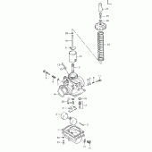 Схема узла: Карбюратор для Suzuki TS125