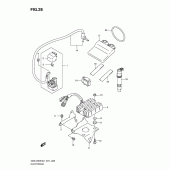 Схема вузла: Електроустаткування для Suzuki GSX1250