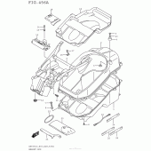 Схема вузла: Багажник для шолома для Suzuki AN650 Burgman (EU analogue of SkyWave)