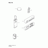 Схема вузла: Опція для Suzuki GS500