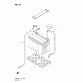 Схема вузла: Акумулятор (Gsf650ul1 e21) для Suzuki GSF650 Bandit S