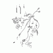 Схема вузла: Електропроводка Suzuki LS650 Savage