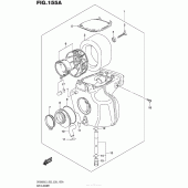 Схема вузла: Повітряний фільтр для Suzuki DR200 DR200S