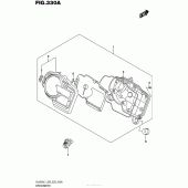 Схема вузла: Speedometer (Dl650Al7 E03) для Suzuki DL650 V-Strom