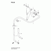 Схема вузла: MAP сенсор для Suzuki VS1400 Intruder 1400
