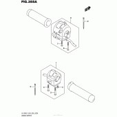Схема вузла: Пульт управління рульовий (Vl1500Bl7 E03) для Suzuki VL1500 Boulevard C90T BOSS
