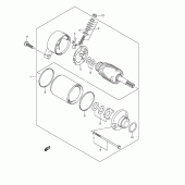Схема вузла: Електричний стартер для Suzuki DL650 V-Strom