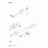Схема узла: Подставка для Suzuki GSX-R600