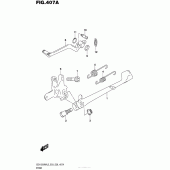 Схема вузла: Stand (Gsx1300Ral5 E03) для Suzuki GSX1300 Hayabusa