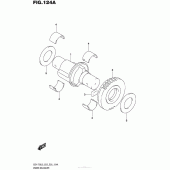 Схема вузла: Балансувальний вал для Suzuki GSX-R750