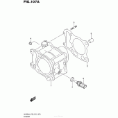 Схема узла: Цилиндр для Suzuki UH200 Burgman