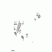 Схема узла: Светоотражатели (Катафот) для Suzuki TS250