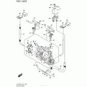 Схема вузла: Дросельна заслінка для Suzuki VL1500 Boulevard C90 BOSS