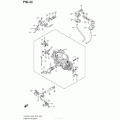 Схема узла: Throttle Body (Vl800Tl3 E03) для Suzuki VL800 Boulevard C50T
