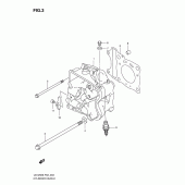 Схема вузла: Головка циліндра для Suzuki UX125 Sixteen
