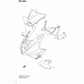 Схема узла: Передний обтекатель (Gs500fhk8) для Suzuki GS500