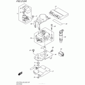 Схема узла: Электрооборудование (Gsx-S750L5 E03) для Suzuki GSX-S750
