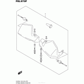 Схема вузла: Захист рук (Опція) для Suzuki DL650 V-Strom