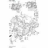 Схема вузла: Картер двигуна для Suzuki VZ800 Boulevard M50