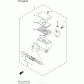 Схема вузла: Передній гальмівний циліндр Suzuki DL650 V-Strom