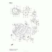 Схема узла: Крышки картера для Suzuki DR650 DR650SE