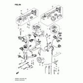 Схема вузла: Електропроводка (An400l1 e33) для Suzuki AN400 Burgman (EU analogue of SkyWave)